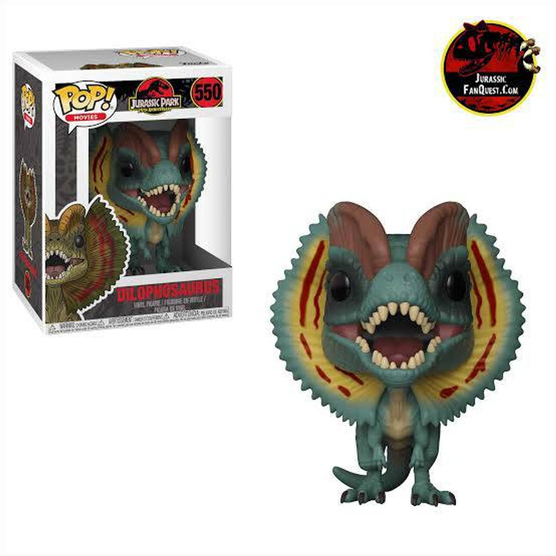 Social Funko Dilophosaurus Jurassic World