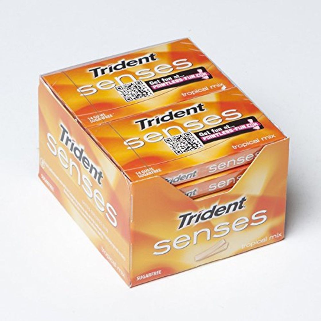 Places Trident Senses Tropical Mix Chicles Masticables