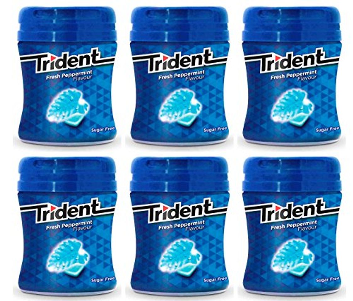 Productos Trident chicle menta sin azucar 82