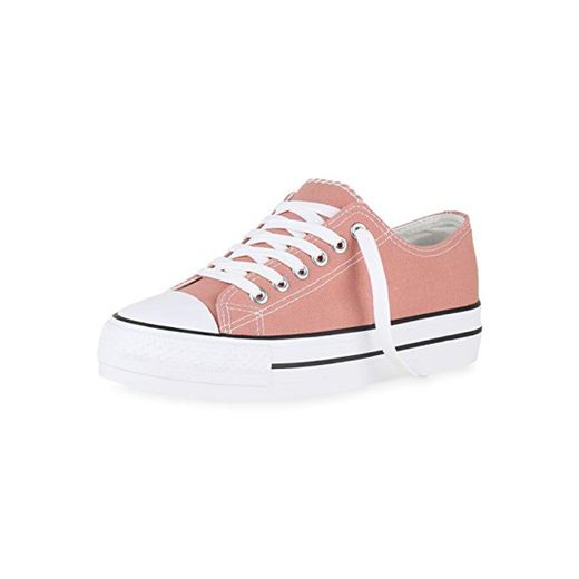 SCARPE VITA Mujer zapas con Plataforma 174304 Rosa 40