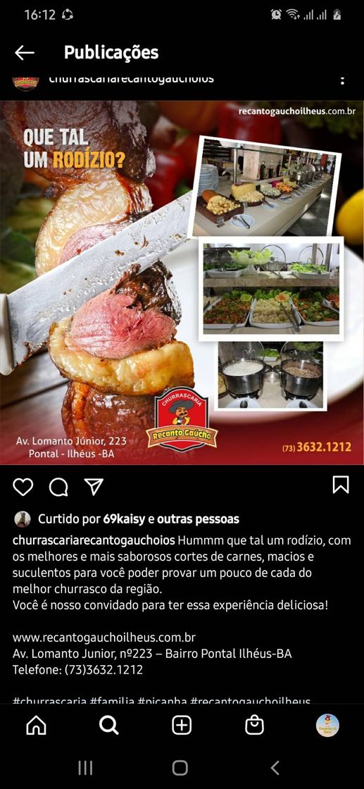 Restaurants Churrascaria Recanto Gaucho