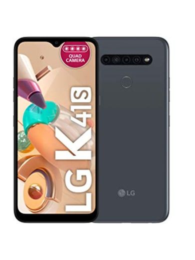 LG K41S Titan - Smartphone 4 cámaras traseras, Pantalla 6.55”, HD