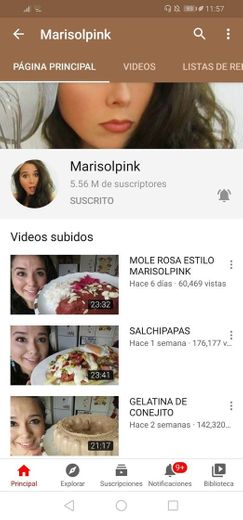 Marisolpink - YouTube