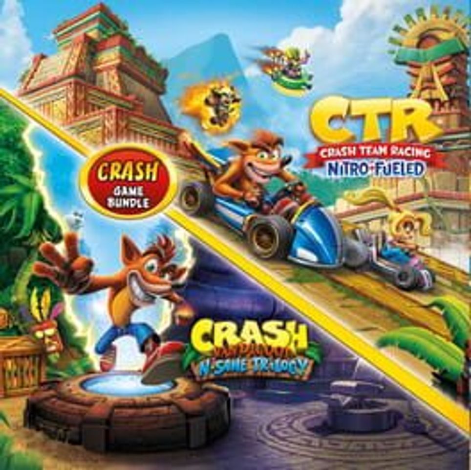 Videojuegos Crash Bandicoot N. Sane Trilogy & Crash Team Racing Nitro-Fueled Double Pack