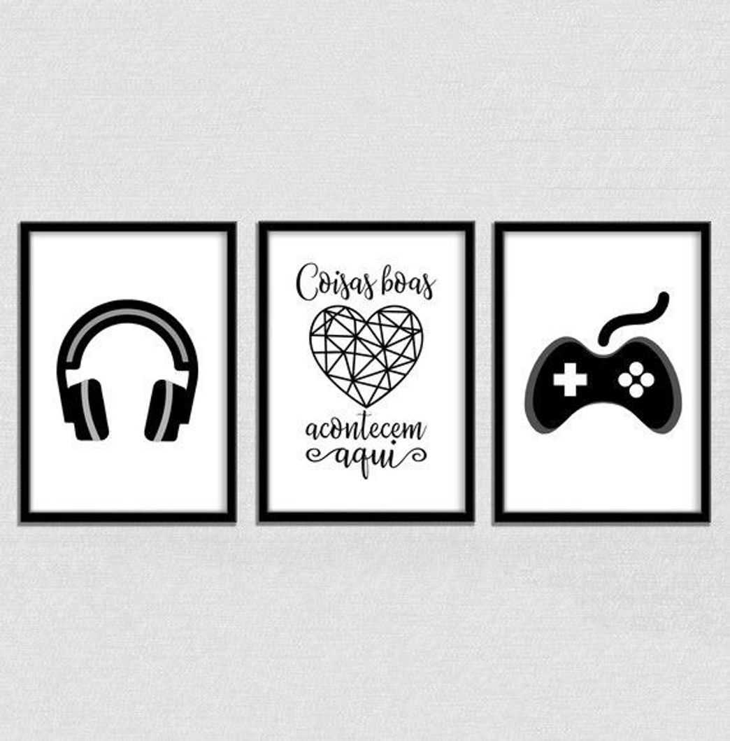 Product NOBRAND Juego de impresión Retro Wall Art Canvas Painting Gamer Gift Video