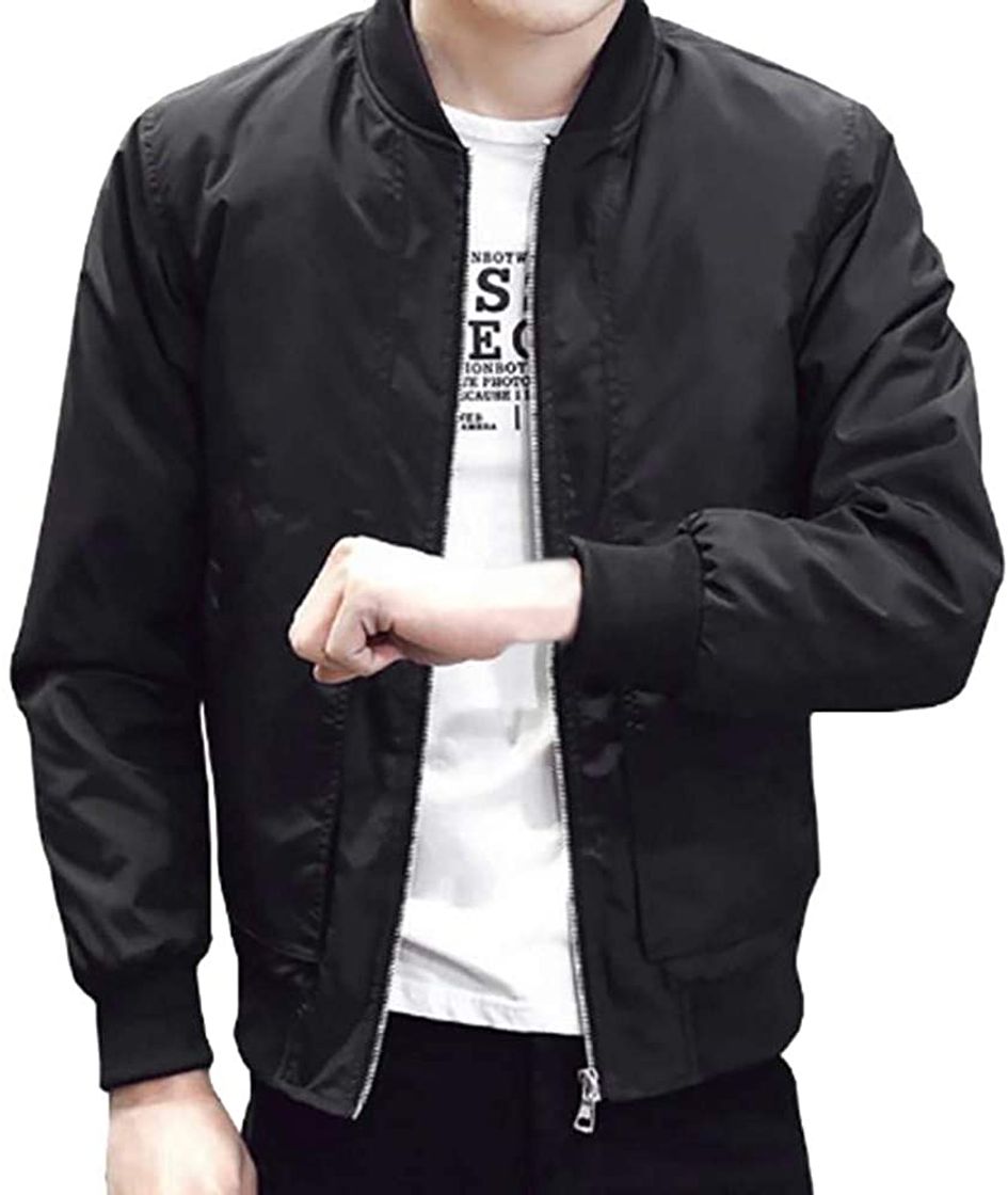 Social Amazon Essentials Midweight Bomber Jacket outerwear-jackets, Negro, US S