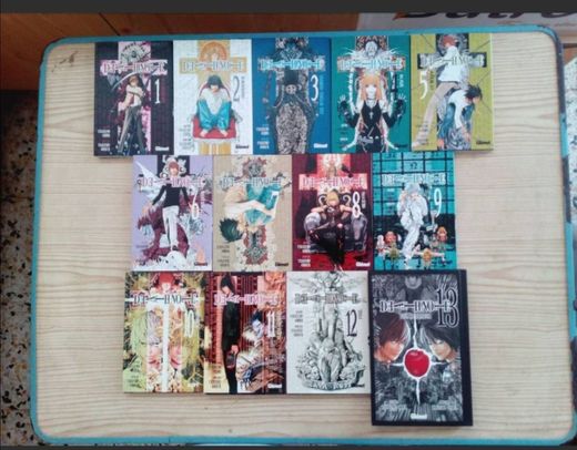 Death Note - 12 Mangas Completa + Guia De Lectura - Glenat | eBay