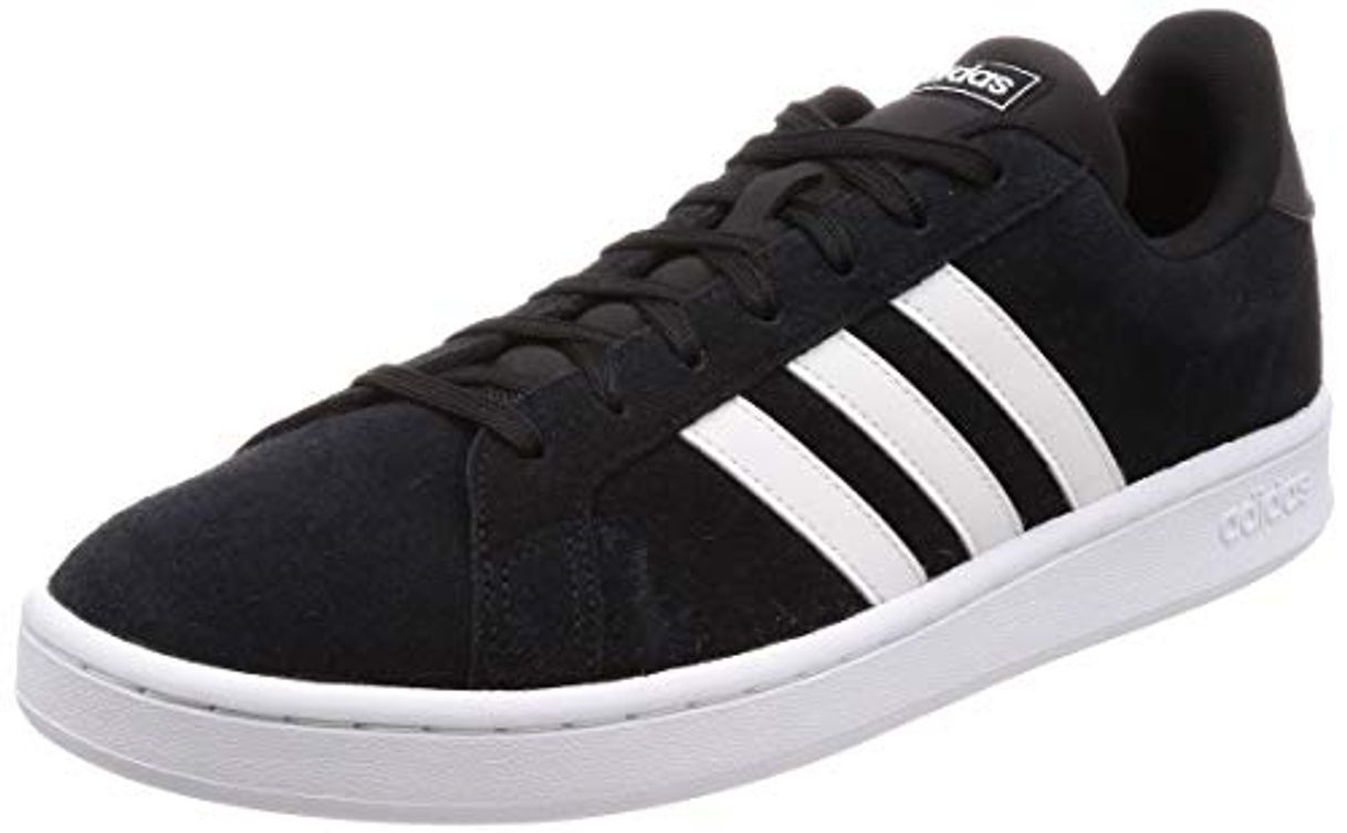 Social Adidas Grand Court, Zapatillas de Tenis para Hombre, Negro