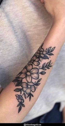 Tatto floral 