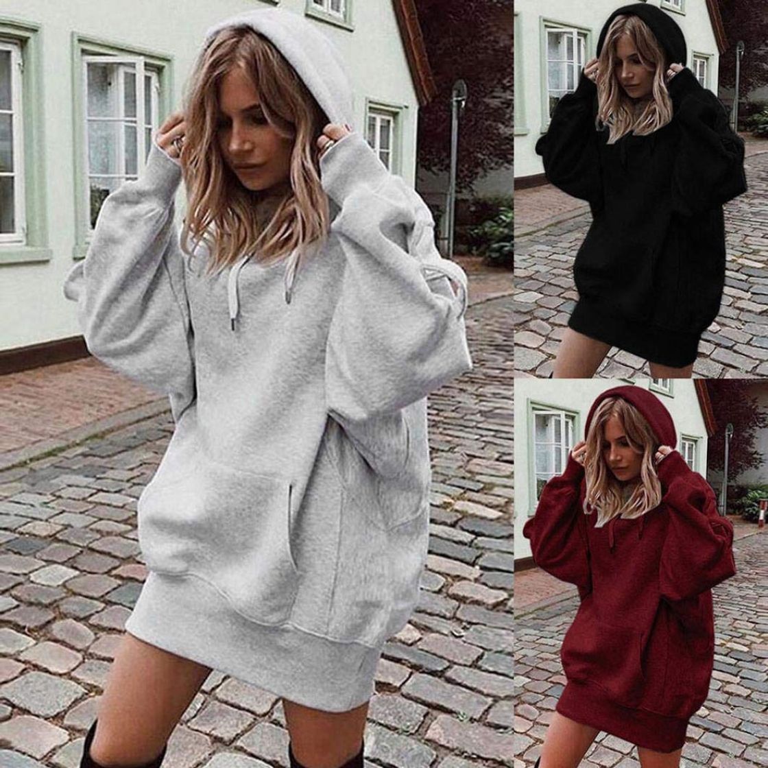 Social K-Youth Sudaderas Tumblr Mujer Hoodie Adolescente Chica Sudaderas con Capucha Mujer Manga