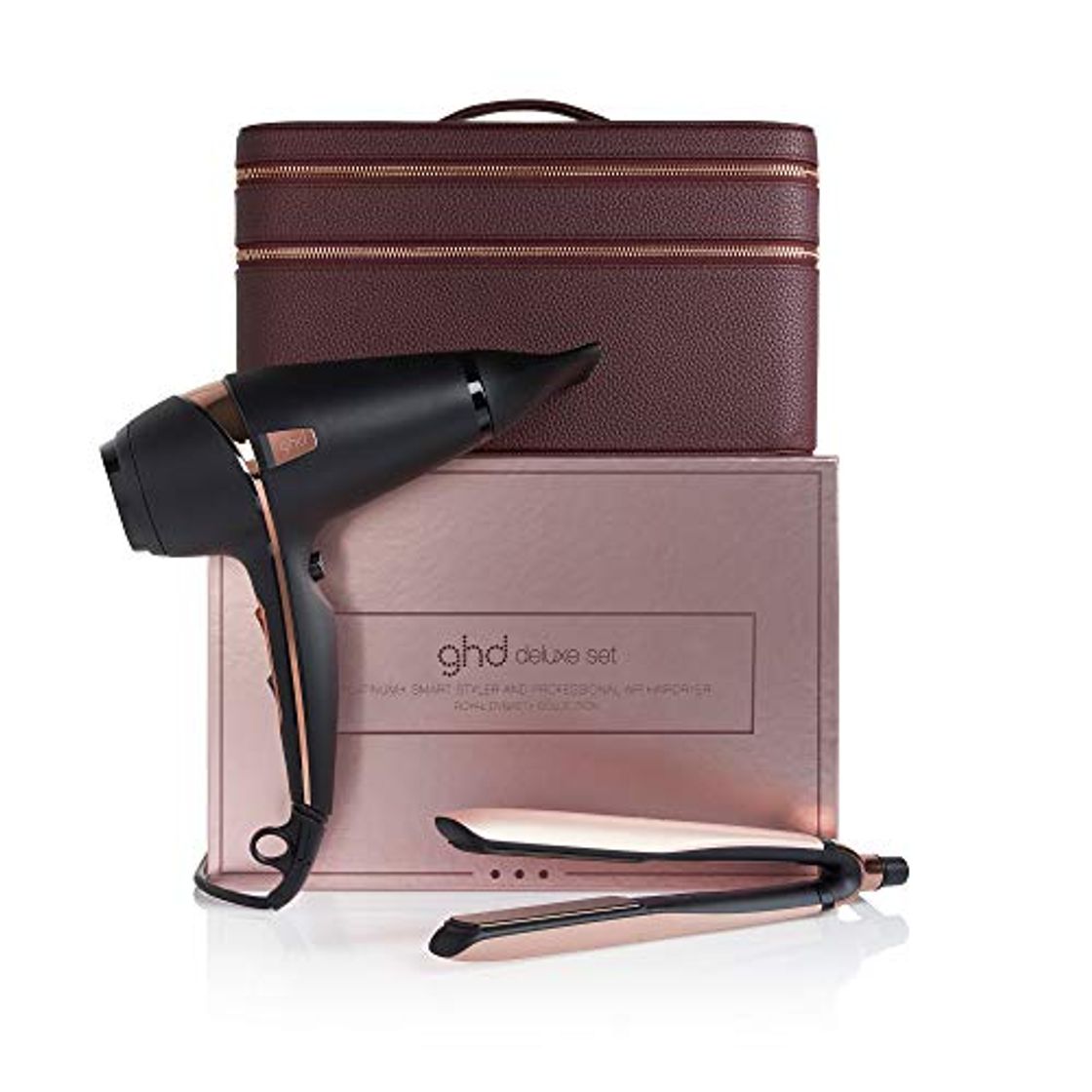 Belleza GHD Royal Dynasty Deluxe - Set de secador de pelo y secador