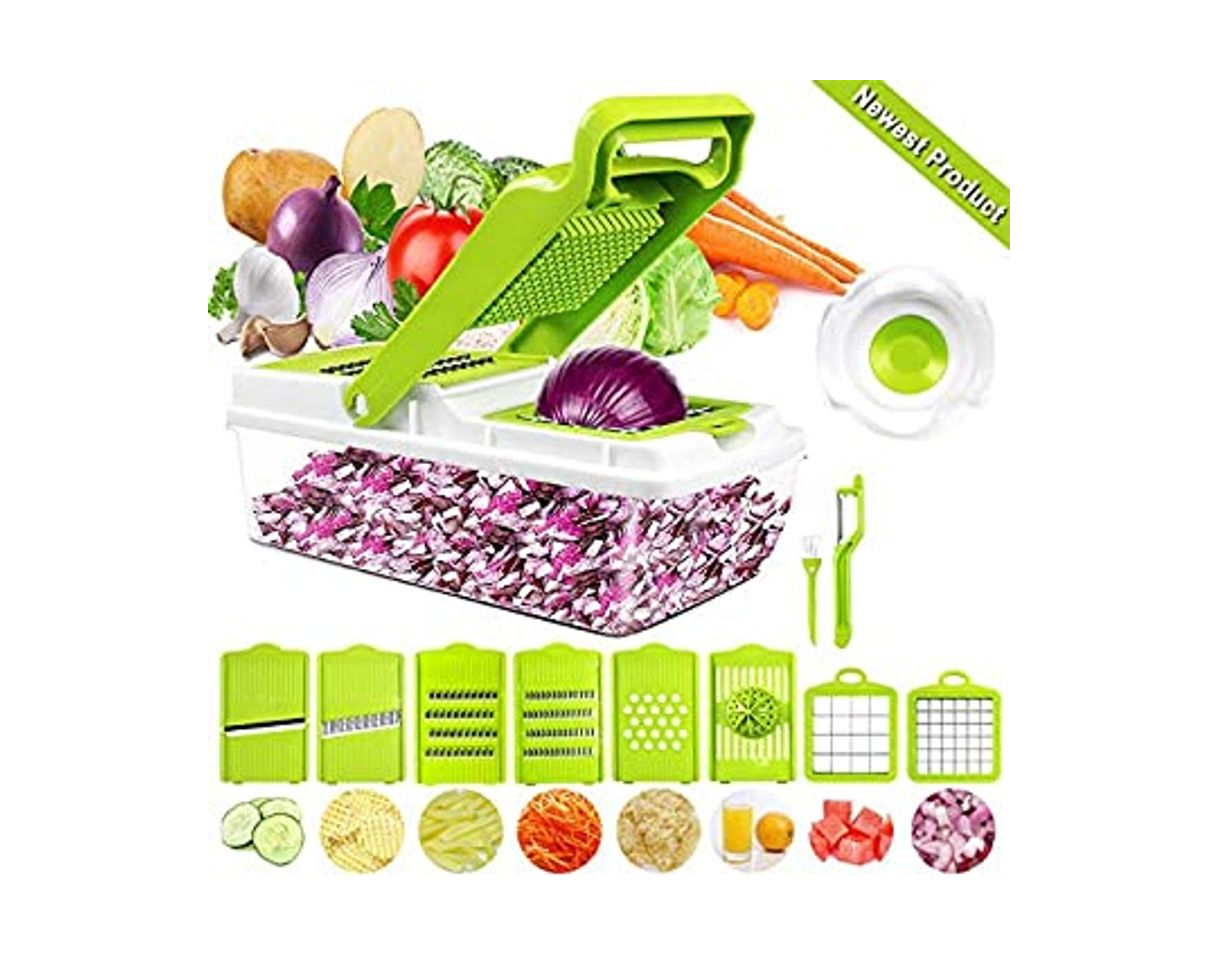 Product Sedhoom 23 Piezas Cortador de Verdura Mandolina de Verduras Multifuncional Mandolina de