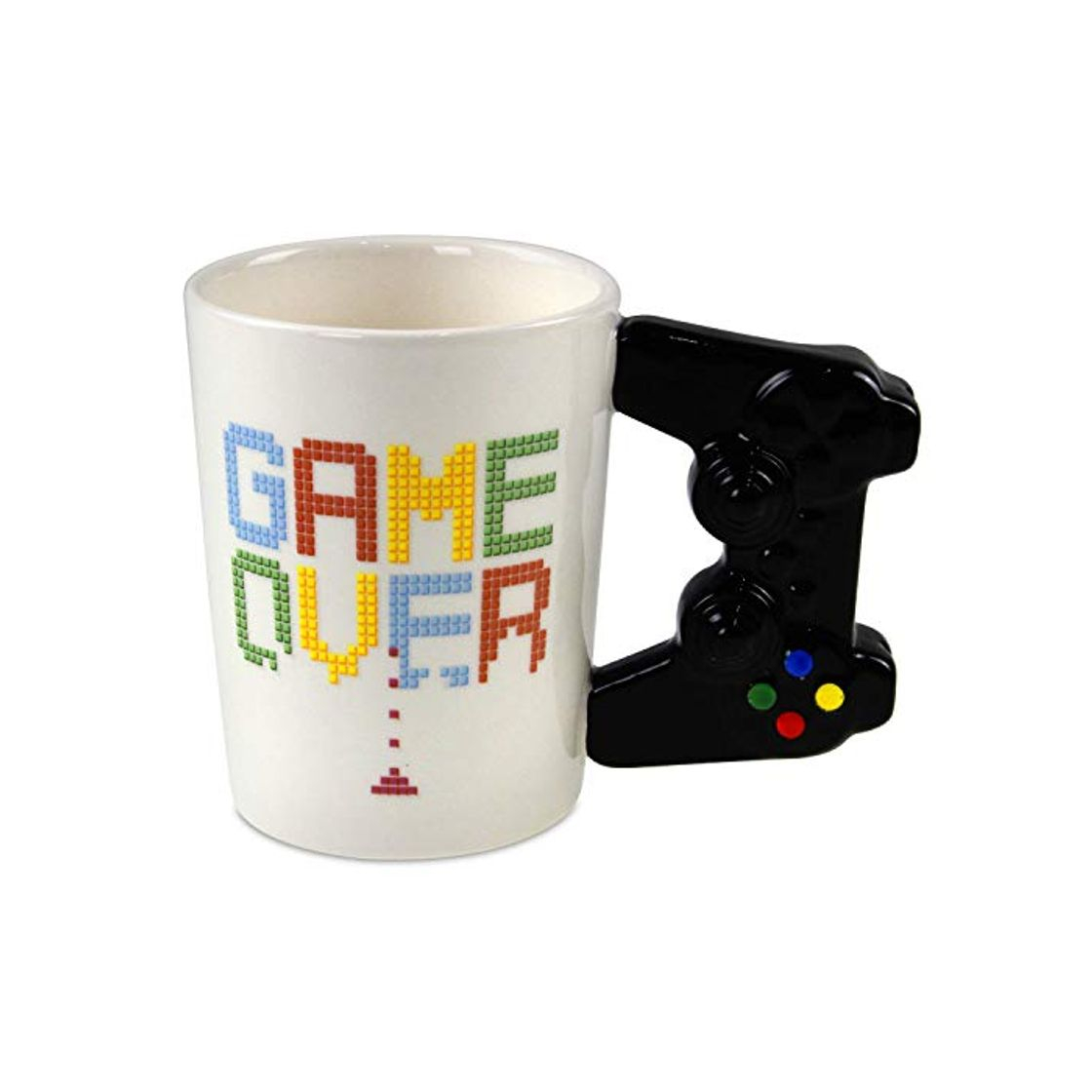 Social Taza Game Over mando de consola Original Graciosa Puckator