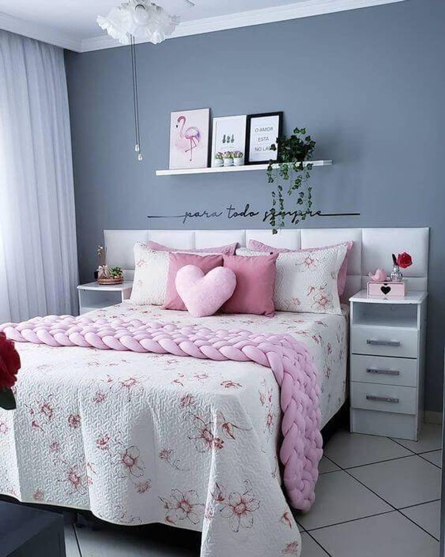 Fashion Quarto de casal rosa