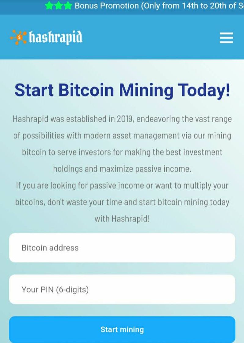 Moda Bitcoin mining 