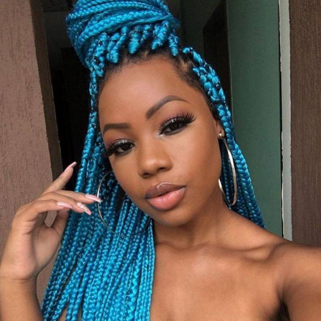 Fashion Box Braids Blue 💙