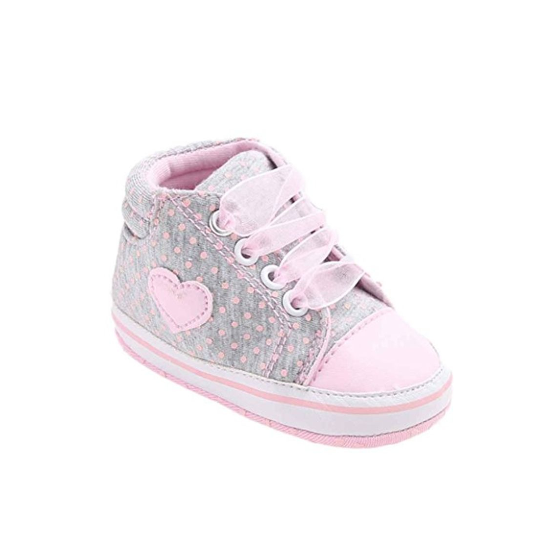 Product Fossen Recién Nacido Zapatos Primeros Pasos Bebe Niña Forma de corazón Antideslizante