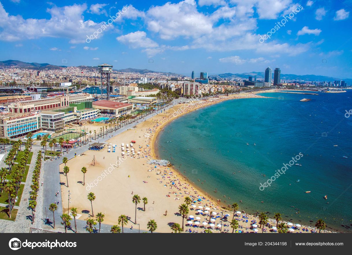 Place Playa de la Barceloneta