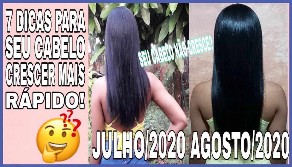 Fashion PARTE 2| 7 DICAS PARA O SEU CABELO CRESCER MAIS RÁPIDO 