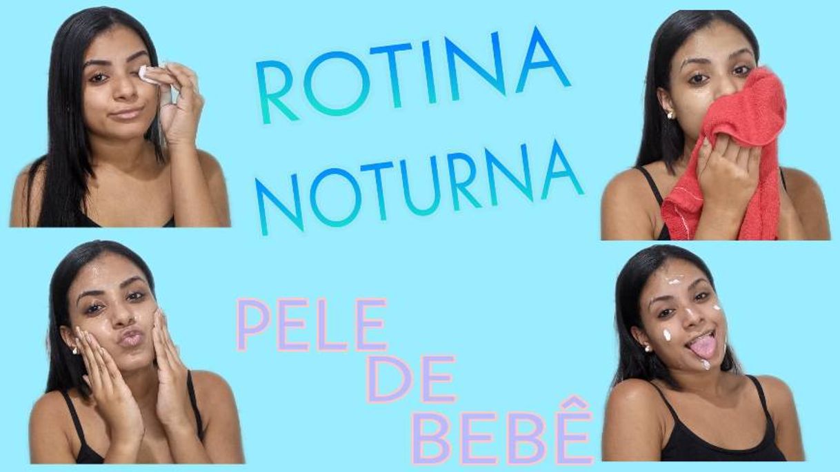 Fashion ROTINA NOTURNA DE CUIDADOS COM A PELE-PRODUTOS ...