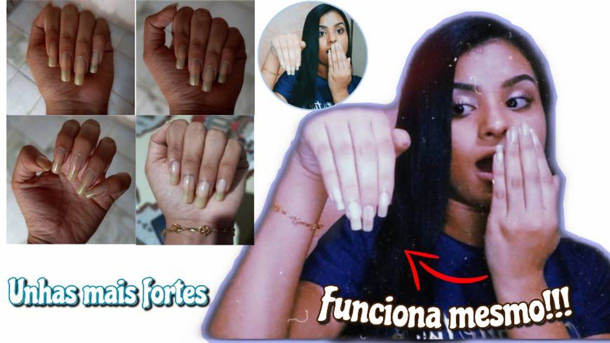 Fashion COMO DEIXAR AS SUAS UNHAS FORTES E GRANDES EM UMA SEMANA 