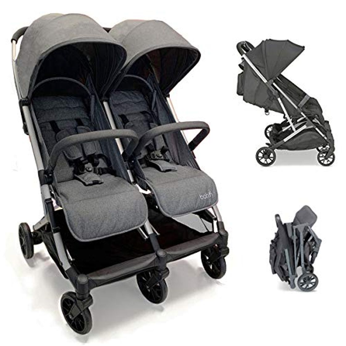 Social Babify Twin Air Silla de Paseo Gemelar