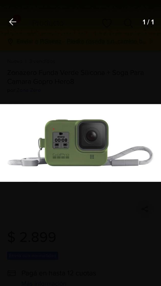 Fashion Go pro  funda silicona