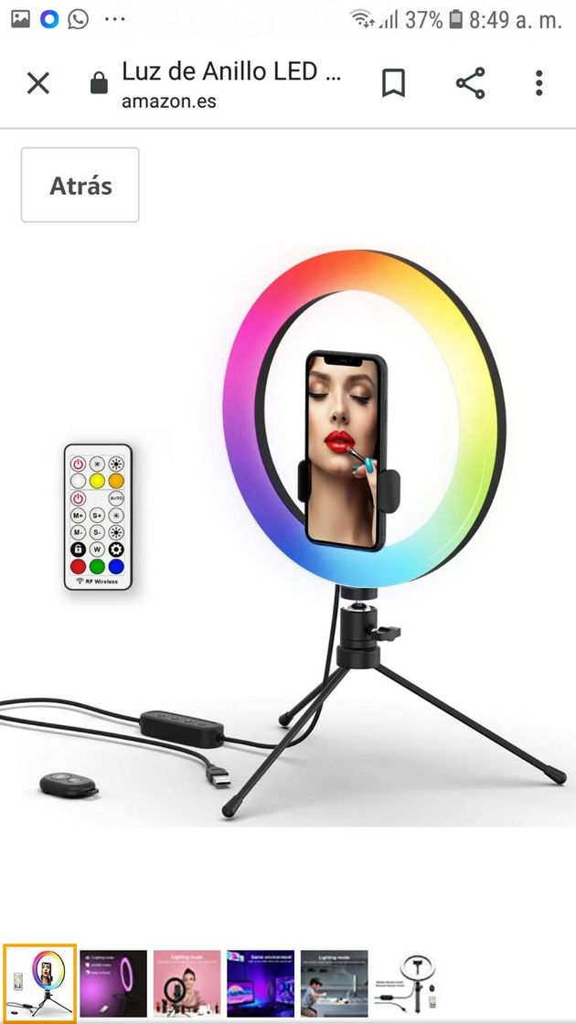 Fashion Aro Led Color