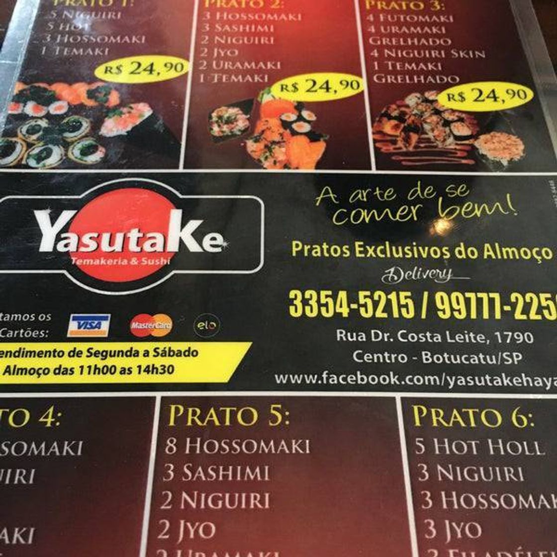 Restaurantes Yasutake Temakeria e Sushibar