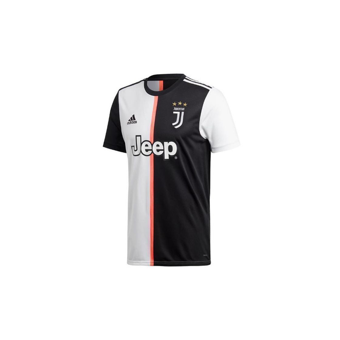Social adidas Juventus Home JSY Camiseta de Manga Corta, Hombre, Negro