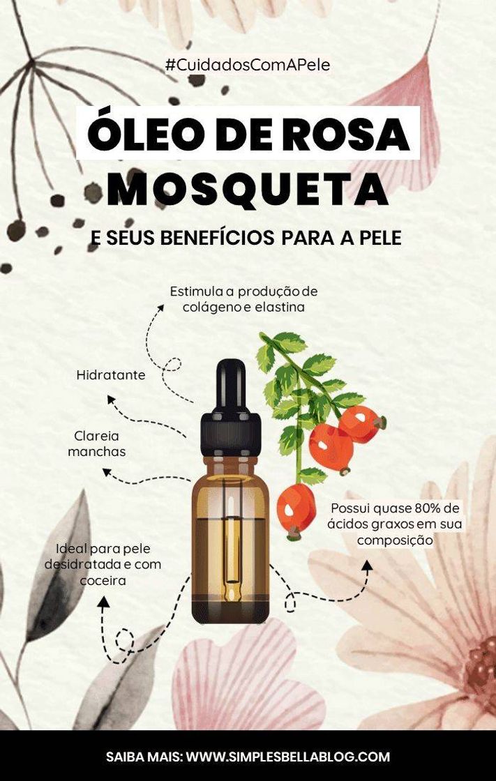 Moda Benefícios do óleo de rosa mosqueta