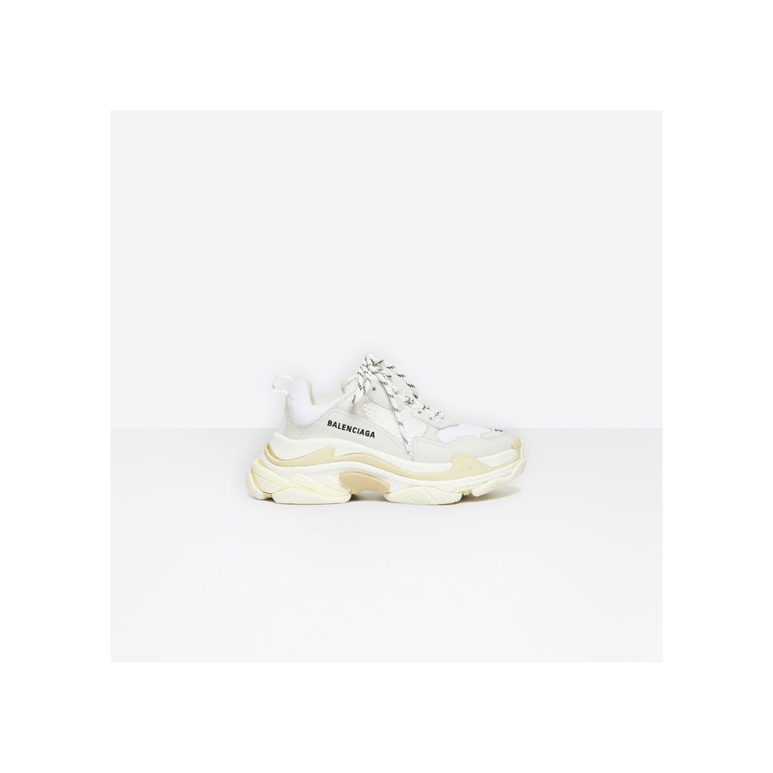 Social White Triple S Sneaker for Women