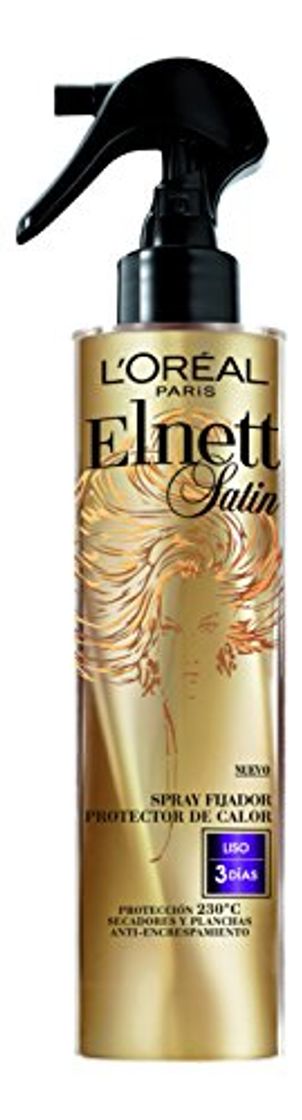 Social L'Oreal Elnett Protector Calor Spray Fijador Cabello Liso