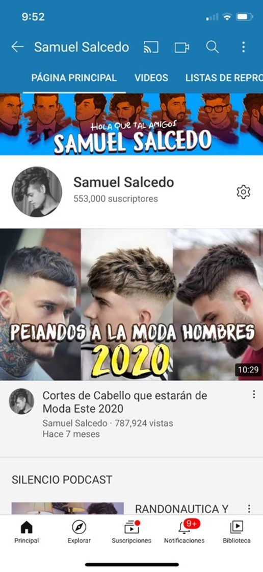 Moda Mi canal de YouTube!