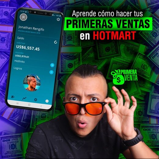 Primera venta el curso + completo para ganar dinero Hotmart