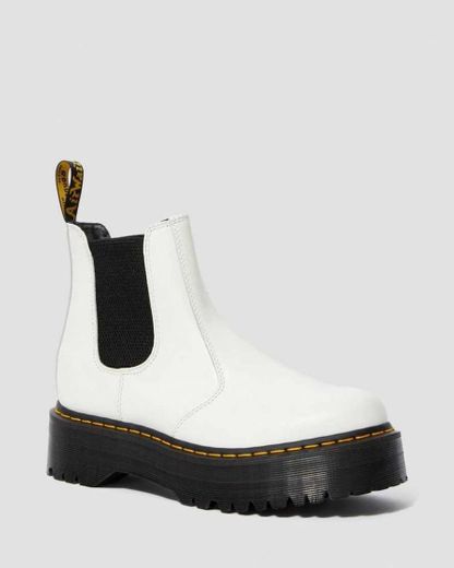 2976 SMOOTH LEATHER PLATFORM CHELSEA BOOTS 