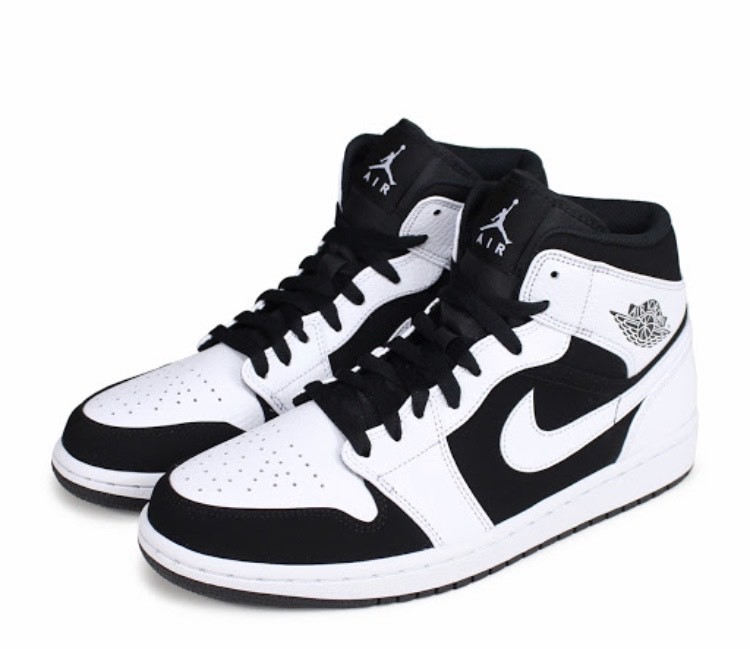 Moda Nike Air Jordan 1 Mid, Zapatos de Baloncesto para Hombre, Blanco