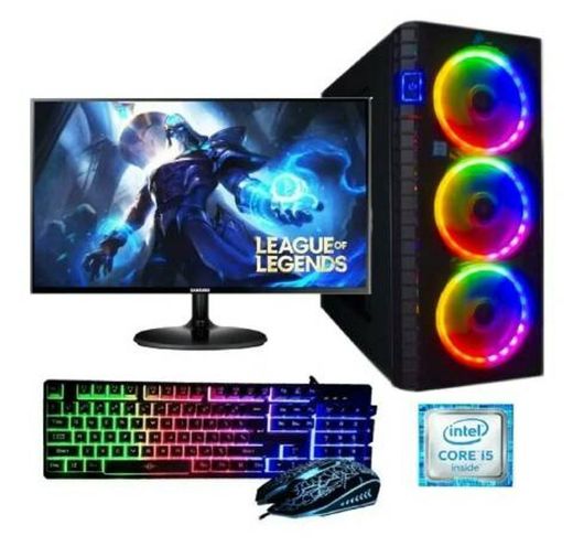 Pc Gamer Immortal Core I5 9400f H310m Ssd 240g Ram 8gb