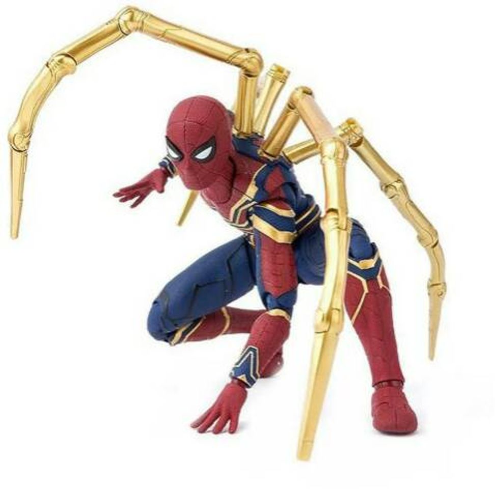 Moda Heaven Light Spider-Man Toy Figura Colección Modelo Movilida