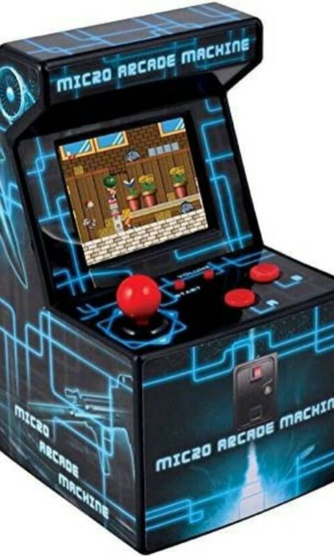 Moda ITAL Mini Recreativa Arcade (Azul) / Mini Consola Portátil D