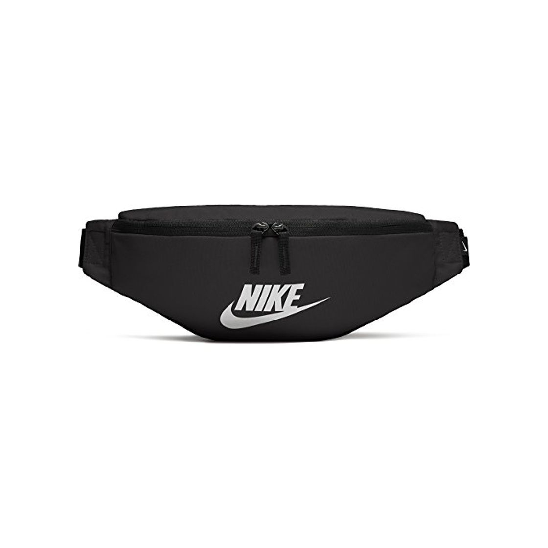 Fitness Nike 2018- Riñonera desportiva, 15 cm, negro