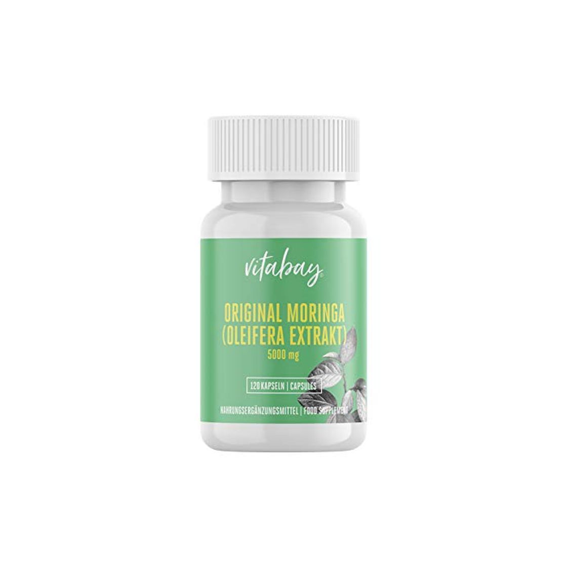 Social Cápsulas de Moringa Oleifera pura, 5000 mg