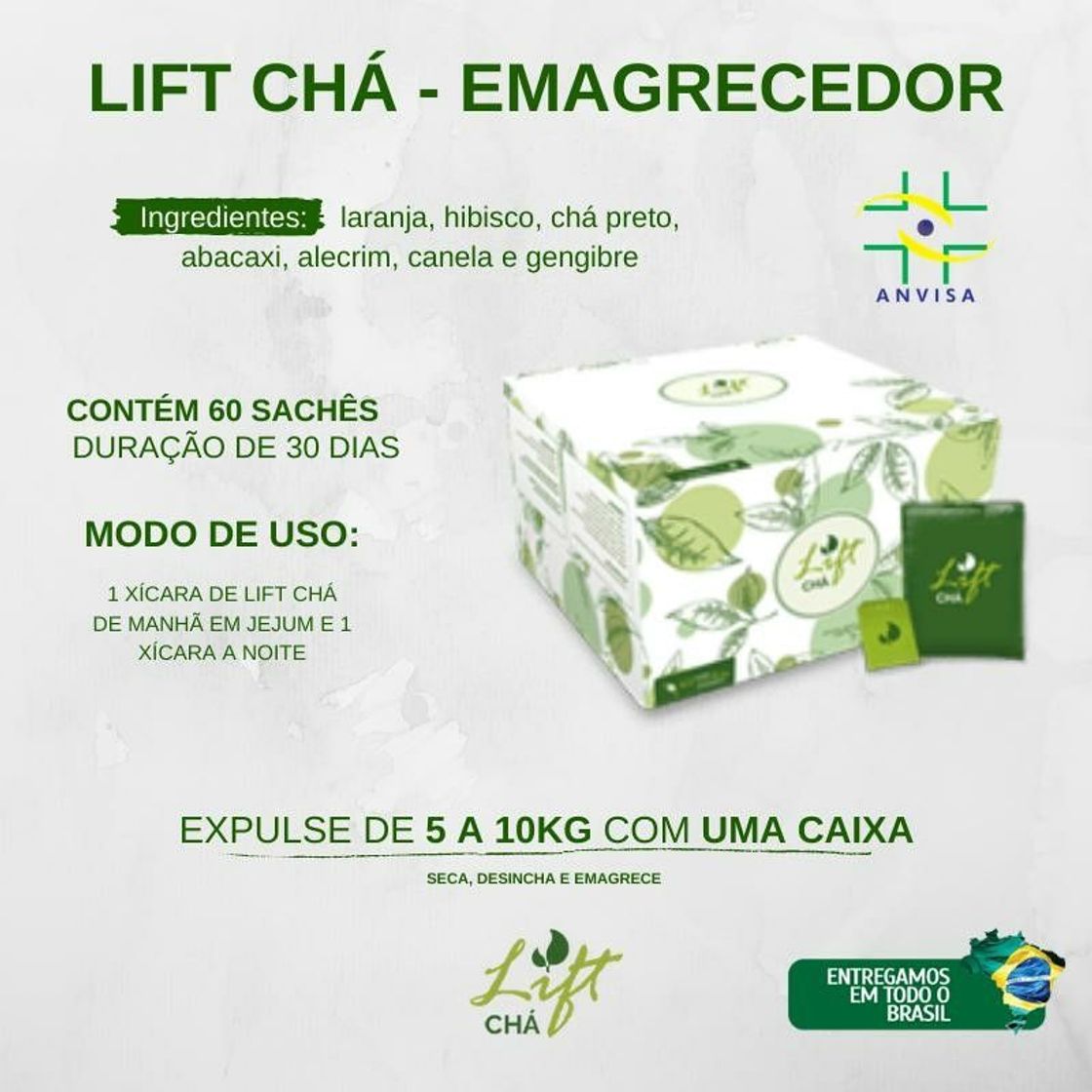 Moda Lift chá detox