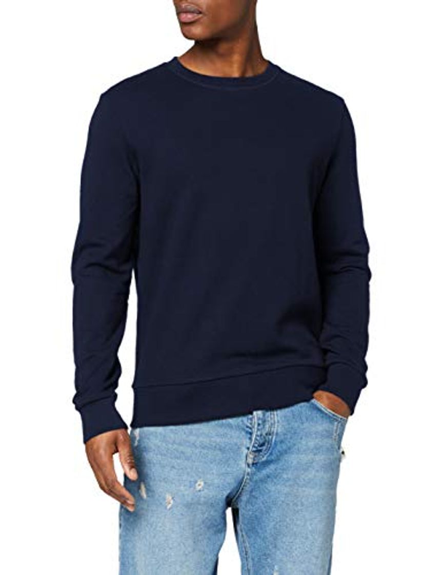 Social JACK & JONES Jjeholmen Sweat Crew Neck Noos, Suéter para Hombre, Azul