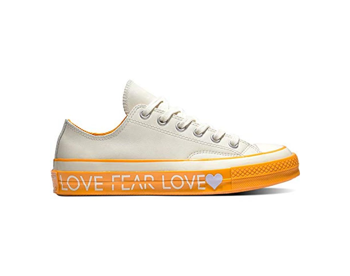 Social Scarpe Donna CONVERSE Mod Chuck 70 OX Love Graphic Bianco