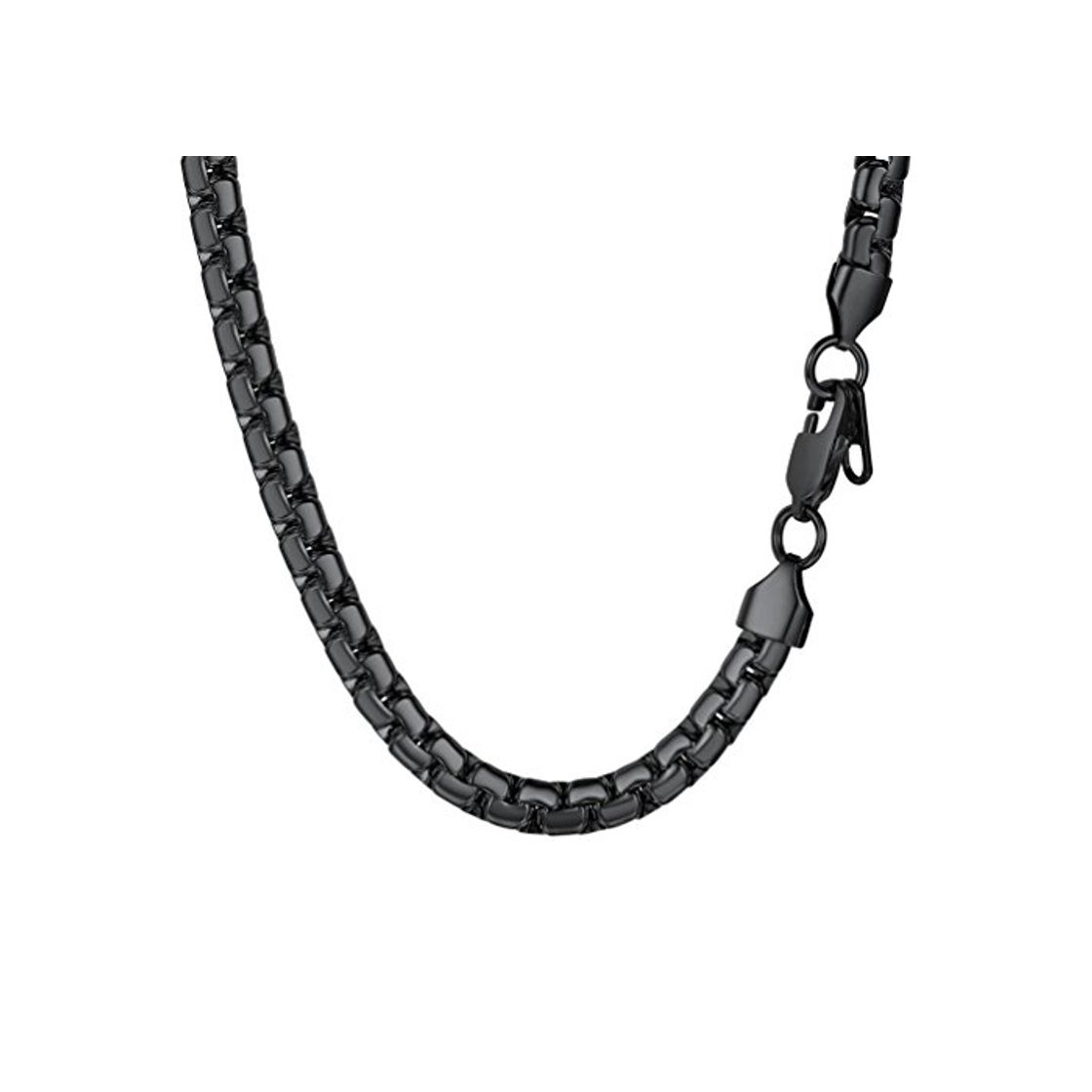 Social PROSTEEL Cadena Hombre de Acero Inoxidable Collar Eslabones Cadena Veneciana Grande 6mm