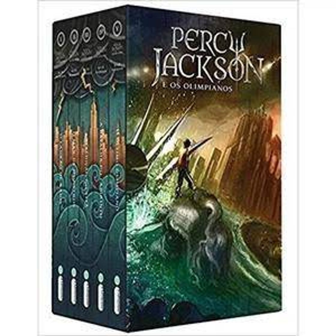 Book Box Percy Jackson e os Olimpianos: (Série Percy Jackson e os