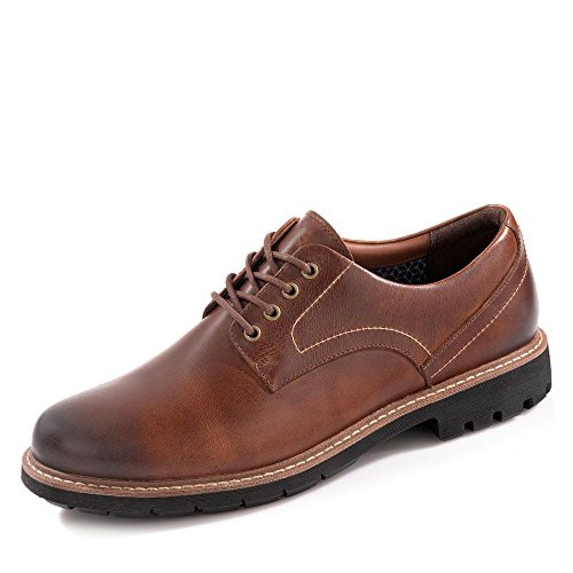 Social Clarks Batcombe Hall Derby - Zapatos de Cordones para Hombre, Marrón