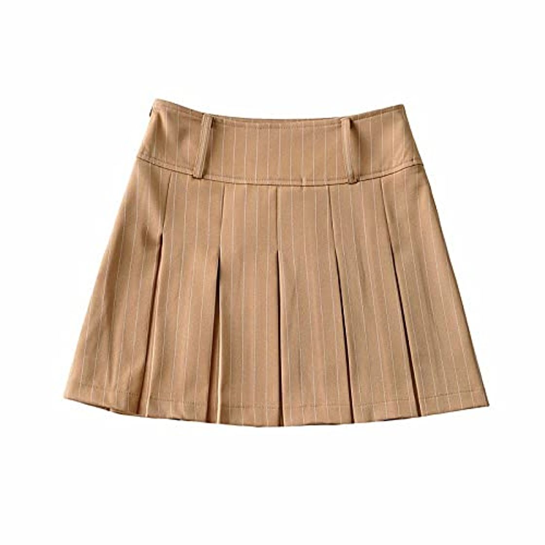 Social Skirts Streetwear Stripe Print Mujeres A