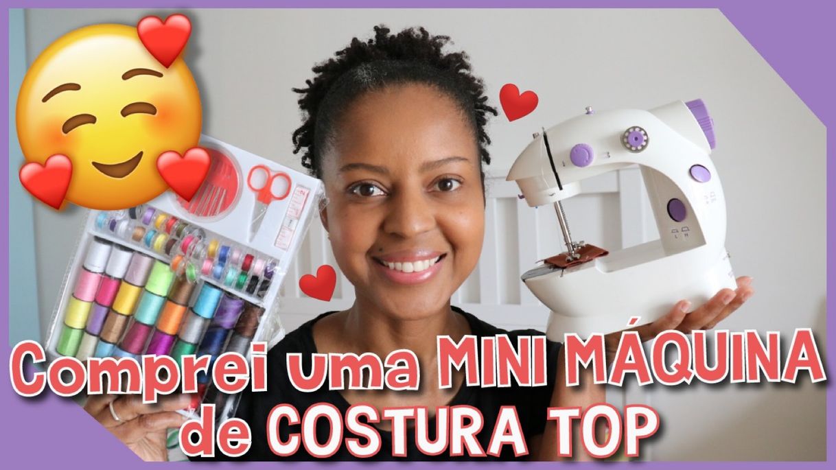 Moda Mini Maquina De Costurar Vem ver como ela funciona - YouTube